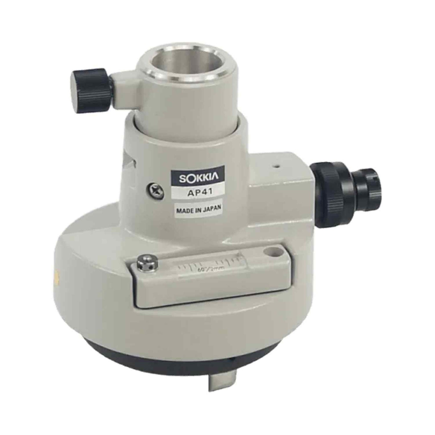 AP41 Optical plummet adapter with vial and adjustable height