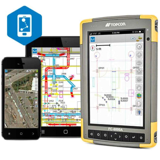 MAGNET Construct App for Controlling Topcon Robotic Total Stations